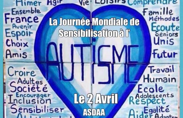 Lesigny - journée mondiale de sensibilisation à l'autisme